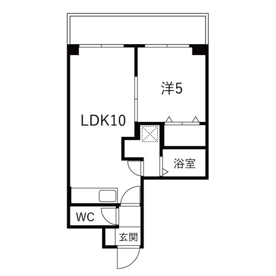 【間取り】 | サンメゾン穂(ミノリ)