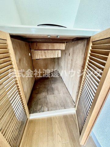 桑田町テラスハウスの収納