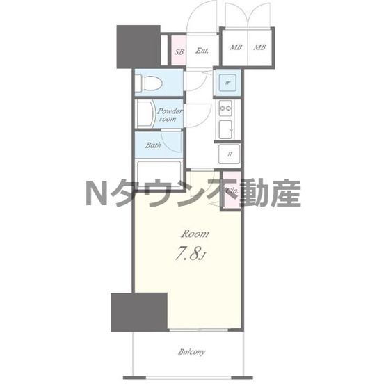 【間取り】 | セイワパレス丸の内駅前プレミア | 間取り図です