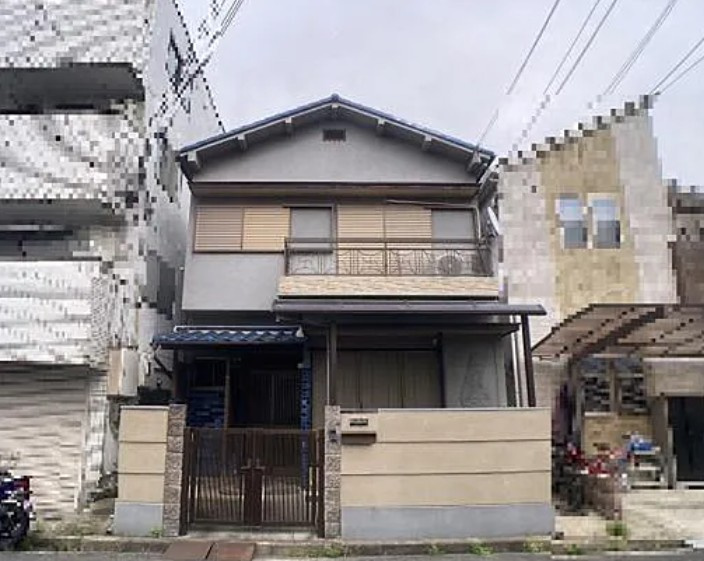 藤井寺市惣社２丁目の中古一戸建の外観|外観は落ち着いています