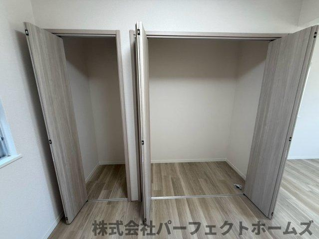 茄子作北町戸建の収納|収納のためのスペースです