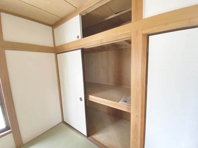 ゴールデンハイツAの収納|押入れです☆