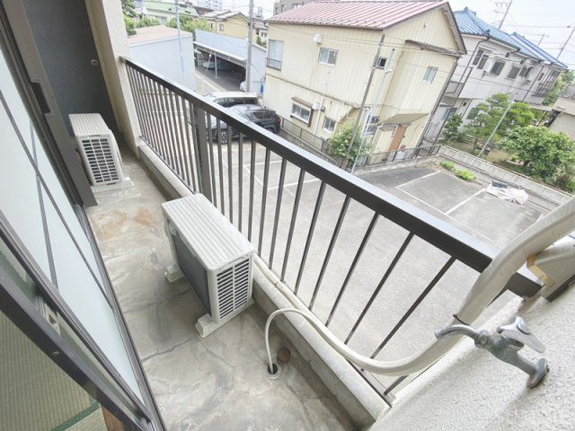 ゴールデンハイツAのバルコニー|バルコニーです☆