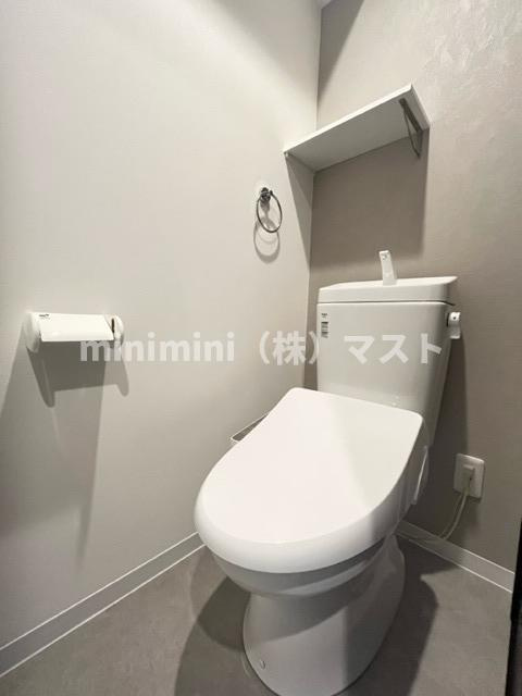 Nu岸里駅前のトイレ