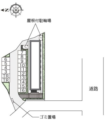 【駐車場】 | レオパレスロフォス