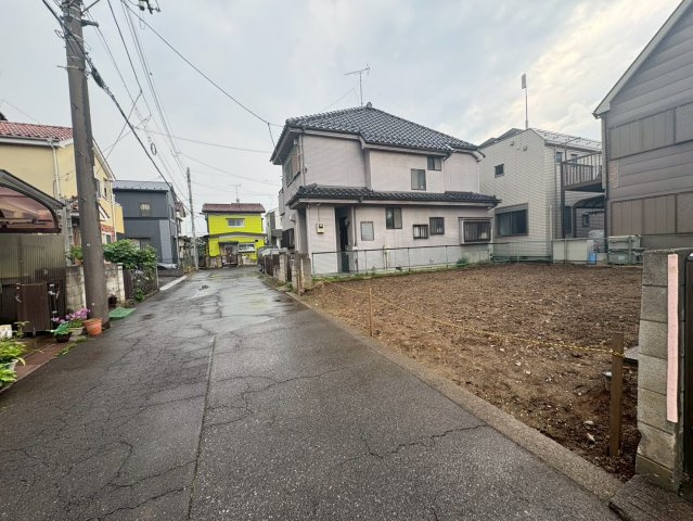 川越市今福　建築条件なし売地　東武東上線『新河岸駅』徒歩27分　【福原小学区】の外観