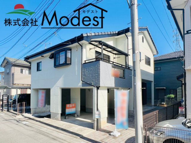 前橋市箱田町の外観|土日祝日はもちろん、お仕事終わり等夜遅くの見学も可能になりますのでぜひお気軽にお問い合わせ下さい♪