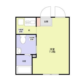 【間取り】 | Ｇｌｉｃｉｏｎ　Ｋａｍｅｉｄｏ | 間取りです。