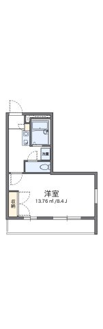 【間取り】 | レオパレス三国ヶ丘弐番館
