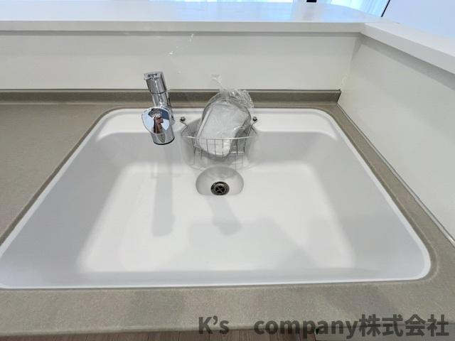◎茅ヶ崎市今宿　第一ハイツ茅ヶ崎のキッチン|人造大理石のおしゃれなシンク◇