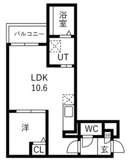 【間取り】 | Ｊａｃｋ　ｍｉｙａｈａｒａⅢ | 間取りです。
