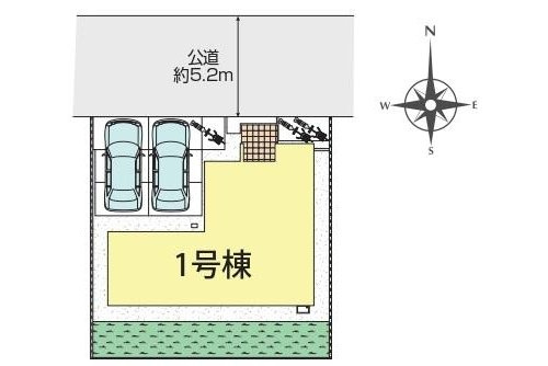ブルーミングガーデン　岡山市中区乙多見【2期】【仲介手数料無料】の区画図