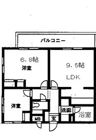 【間取り】 | ヴェール小日向 | 間取りです。