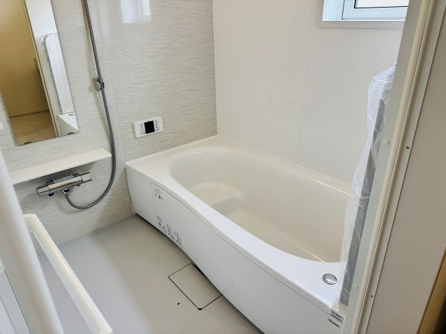 八王子市　石川町　新築一戸建ての浴室|～のびのびくつろげるバスルーム　１日の締めくくりに癒やしのバスタイムを～