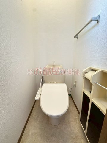 セジュールIMAMURA C棟のトイレ|コンパクトで使いやすいトイレです