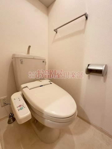 ベアーレ高屋敷のトイレ|ゆったりとした空間のトイレです