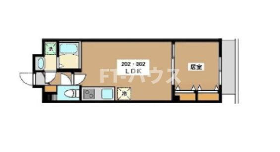 ミリアビタ船橋の間取り