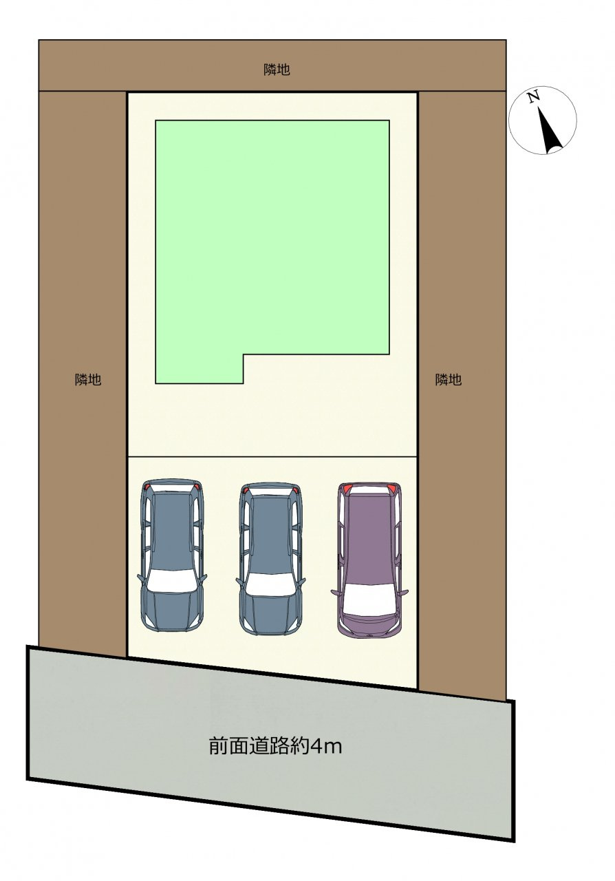リフォーム済中古戸建　大垣市荒尾町　平成26年築の区画図