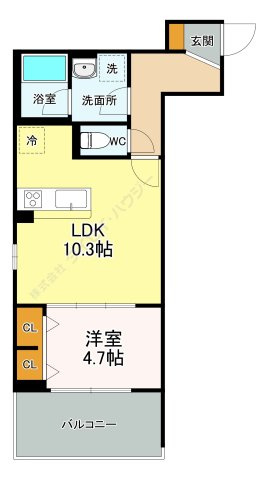 （仮称）川崎市幸区中幸町１丁目計画の外観パース