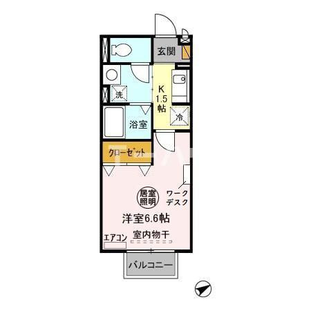 トレジャーの間取り
