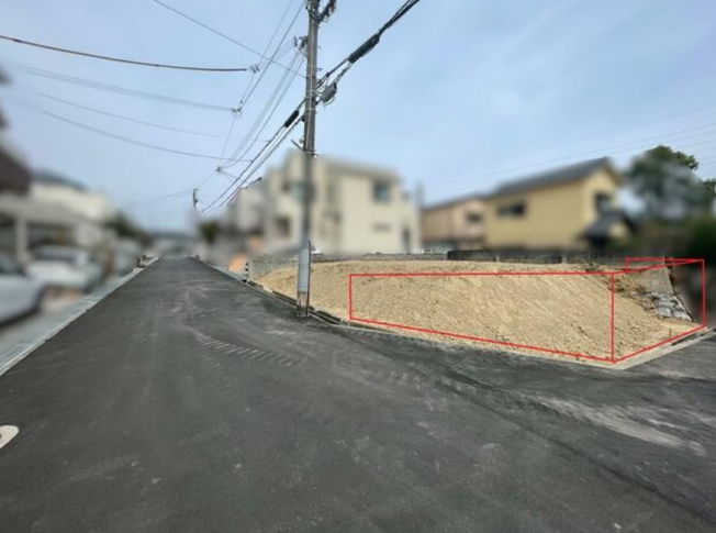 【前面道路含む現地写真】 | 狩口台５丁目　土地