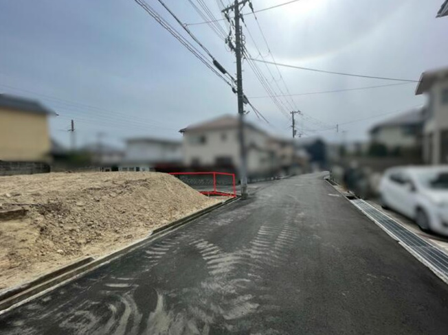 【前面道路含む現地写真】 | 狩口台５丁目　土地