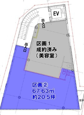AST5ビルの区画図