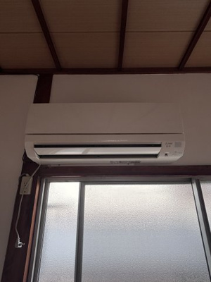 【設備】 | 上住吉１丁目長屋 | 設備でエアコンがついております。