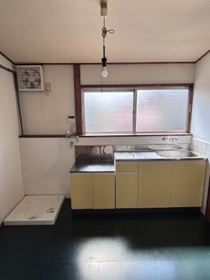 【キッチン】 | 上住吉１丁目長屋 | 広々としたダイニング・キッチンです！