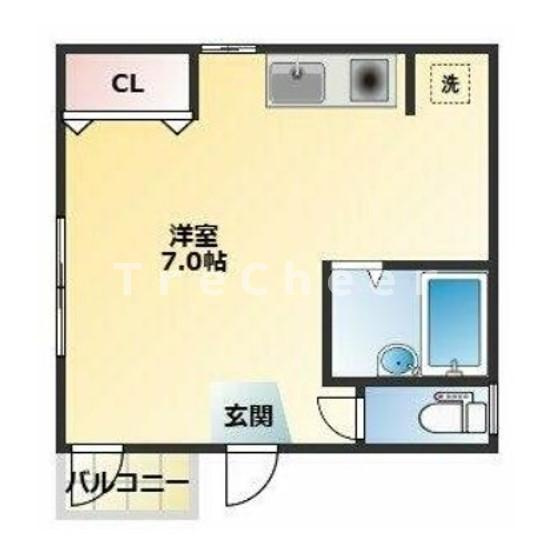 マメゾンミューの間取り