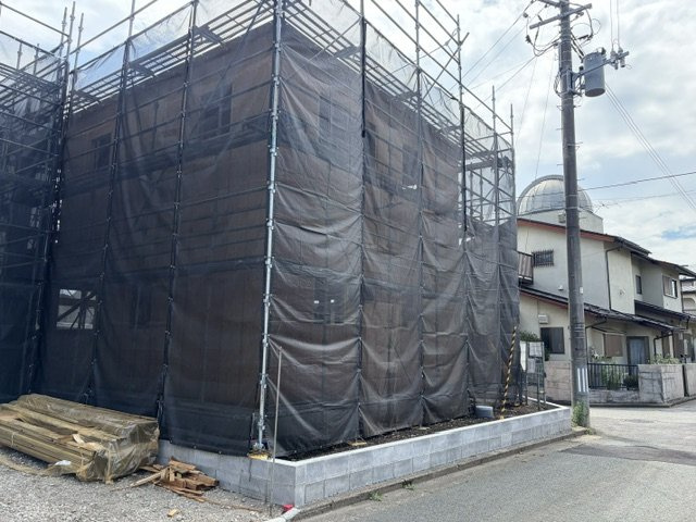 盛岡市緑が丘　第13の前面道路含む現地写真
