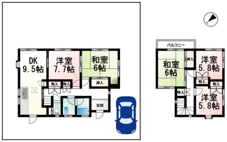 【間取り】 | 日吉台１丁目