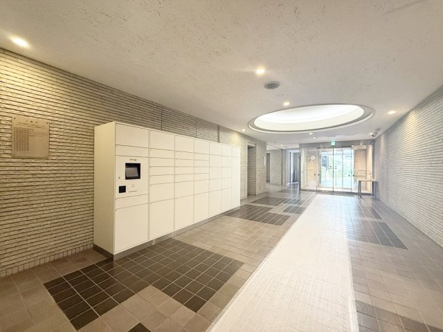 スカイシティ南砂のロビー