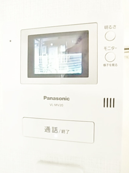 北区田端１丁目のアパートのセキュリティ|モニター付きインターホン 同仕様