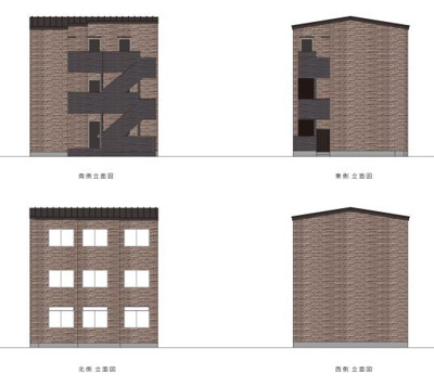 【外観】 | ティーエー北区上中里3丁目A棟