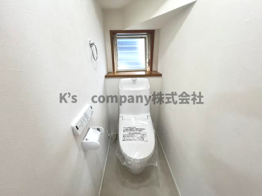 ●高座郡寒川町小谷2丁目　中古戸建のトイレ|新規交換済みトイレ◇◇