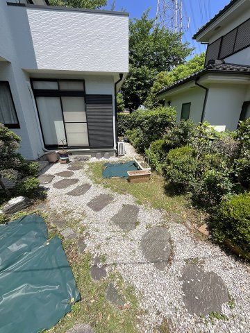 中古戸建の庭