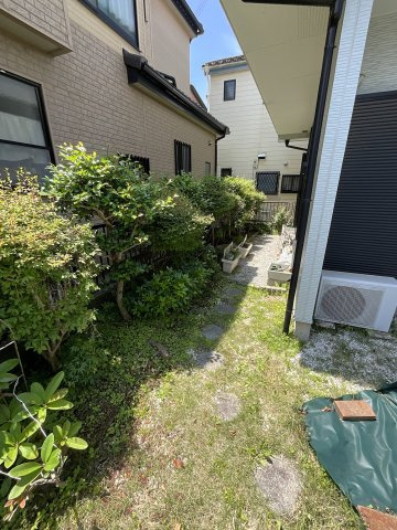 中古戸建の庭