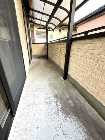 中古戸建のバルコニー