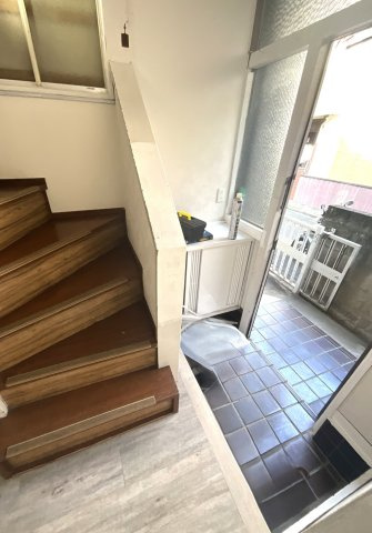 中古戸建の玄関