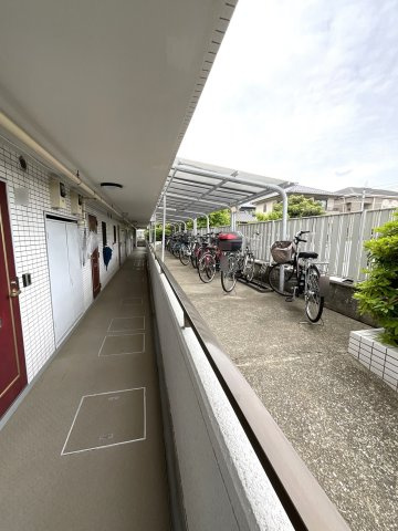 アメニティー川越岸町3の駐輪場