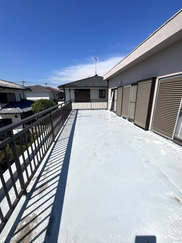 川越市上戸新町の中古一戸建のバルコニー