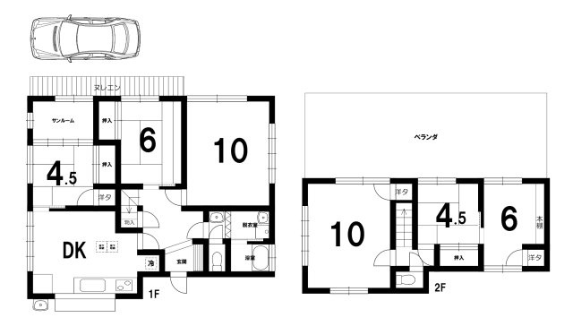 川越市上戸新町の中古一戸建