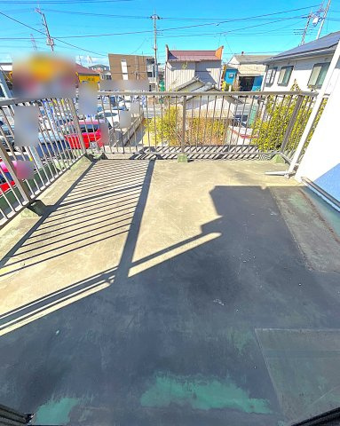 中古戸建のバルコニー