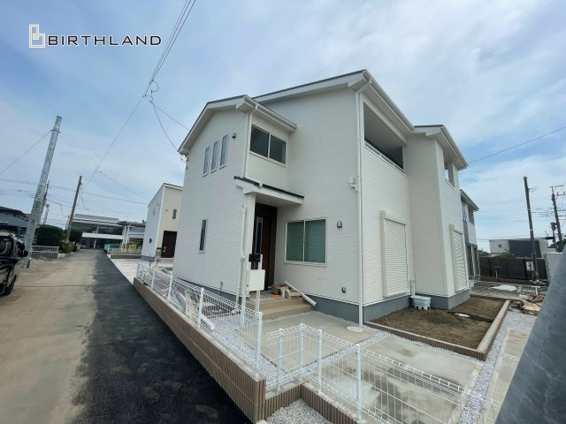 新築戸建・新築建売　伊勢崎市茂呂町2丁目　茂呂小学校・第一中学校の外観|【4号棟】いつでもご内覧可能です！お気軽にお問い合わせください！