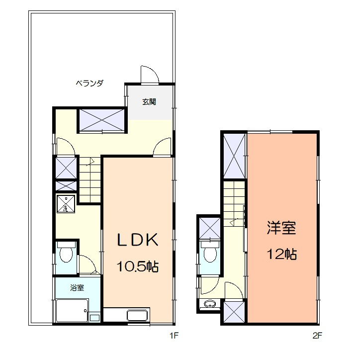 本町田戸建の間取り