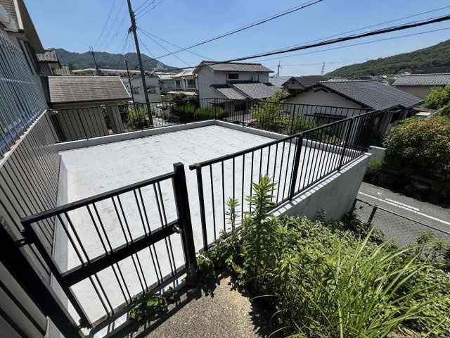 西大池1丁目戸建のバルコニー