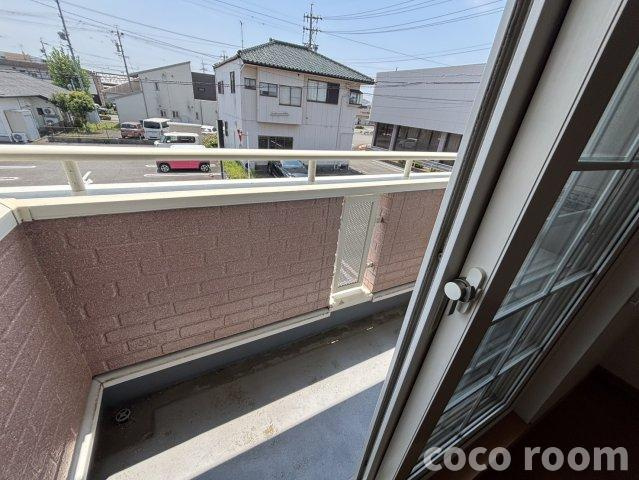 サンリットメゾンのバルコニー