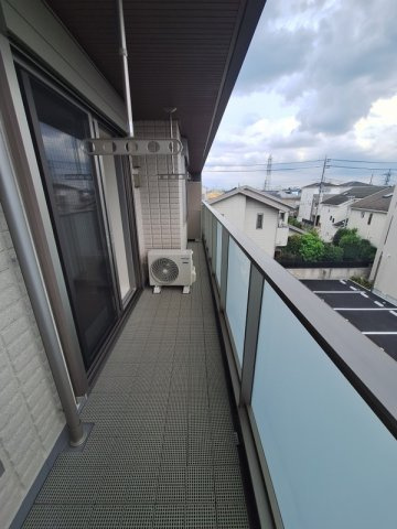 領家プライムコートⅠのバルコニー