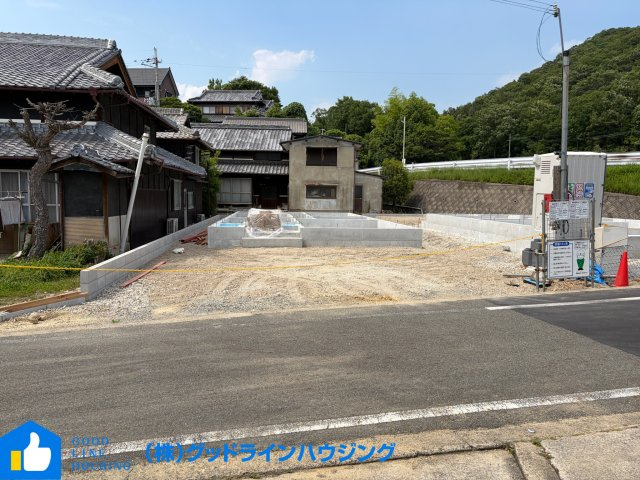 クレードルガーデン上野　第3　1号地の前面道路含む現地写真
